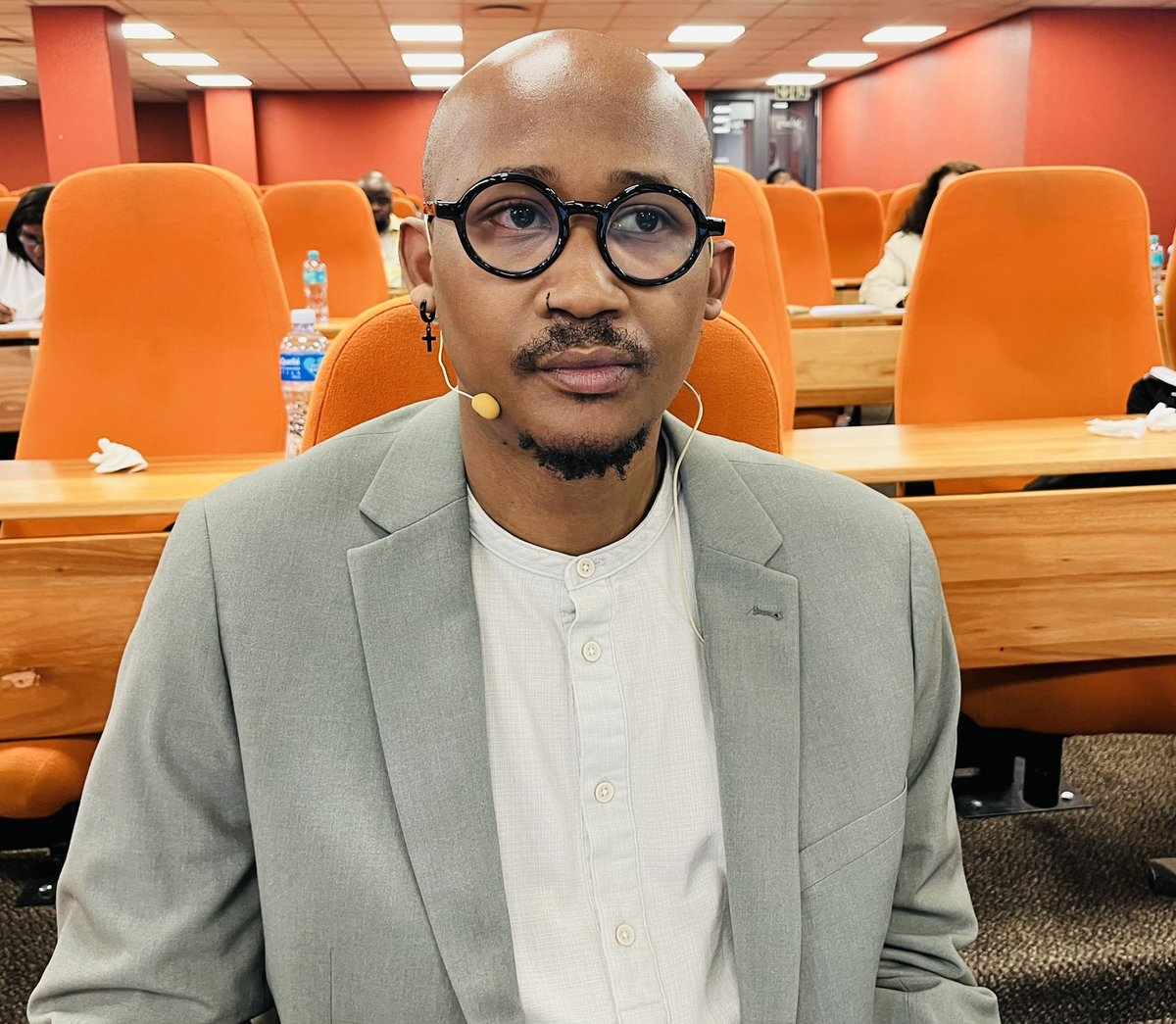 SAHRCommission's tweet photo. #GBVF | Evidence Leaders, Adv Afika Nqeto &amp; Siphezulu Zulu, giving gap-analysis on the written responses from the Department of Justice and Constitutional Development @DOJCD_ZA on gender-based violence and femicide (GBVF) related cases @CGE_ZA @CRL_Commission #EndGBVF https://t.co/4cEQDm8BPH