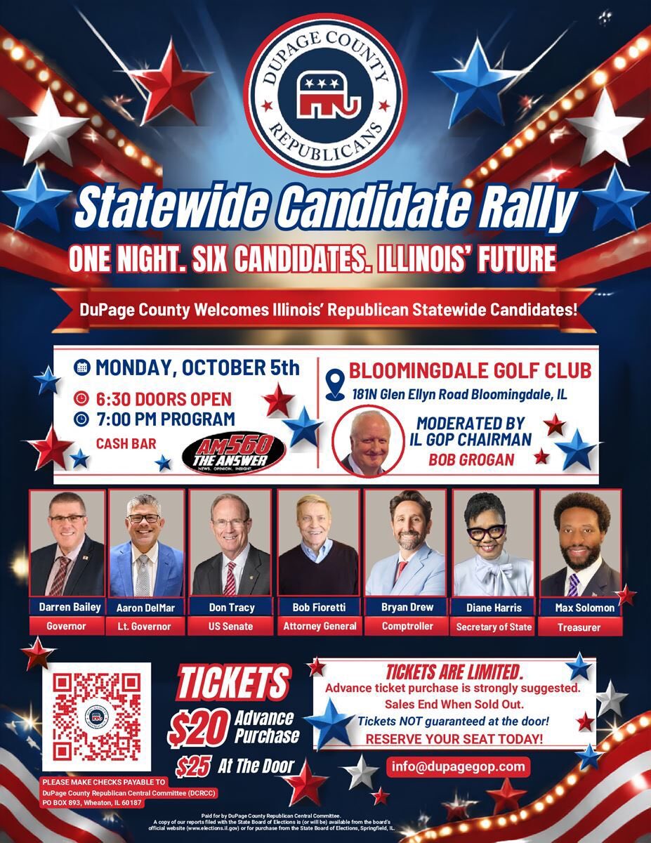 tallman2828's tweet photo. @DarrenBaileyIL @AaronDelMar @DuPageCountyGOP @VoteGrogan @DonTracyForIL #TeamTracy #TeamBaileyDelmar! @ILGOP https://t.co/6AT1VcmWqN