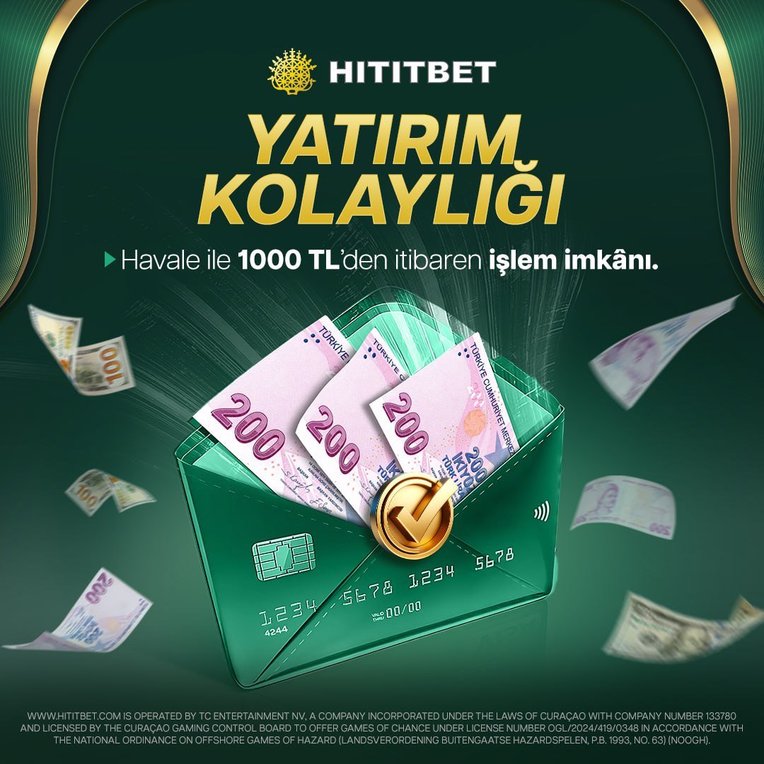socialhititbetx's tweet photo. 🔥💥 Hititbet’te Yatırım Yapmak Artık Çok Kolay! 💥🔥

💸🚀 YATIRIM KOLAYLIĞI ile kazanmaya hemen başla!
🏦💳 Havale ile minimum 1000 TL yatırarak hemen işlem yapabilirsin!

⏱️ Hızlı • Güvenli • Pratik 

👉😎 Hititbet fırsatları kaçırma! 🔥🎉

https://t.co/ISLlSORxHG https://t.co/7UFzUW6UXW