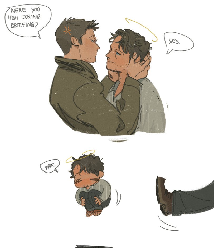 beybuniki's tweet photo. endverse dean &amp; cas :) https://t.co/IgFBSeL3wz