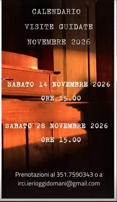 IrciIst's tweet photo. MAGAZZINO 18!  
MAGAZZINO 18, presso Magazzino 26!   

Date previste fino al 30 Novembre 2026!  
Scrivete a irci.ierioggidomani@gmail.com o  WHATSAPP: 351 759 0343 per..   

Sab 17 Ott+Sab 31 Ott, h. 15  
Sab 14 Nov+Sab 28 Nov, h. 15

[guide, G. Penna e F. Filippaz] https://t.co/jVMTSNUNwH