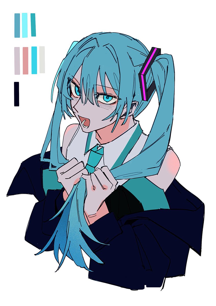 goodafter808's tweet photo. #初音ミク 
初投稿　絵を練習してます！
絵師さんを探す旅をしているので絵描きさんはほぼフォロバします😘 https://t.co/LzdEpTeKDP