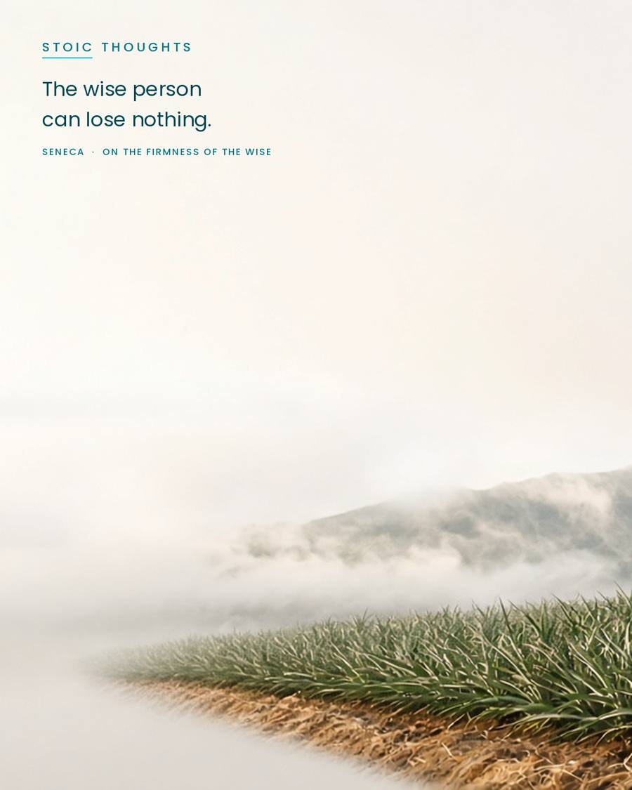 CEOScottFord's tweet photo. Seneca said the wise person can lose nothing. Money and titles can be taken, but your character stays with you, so it's the asset worth building every day.
#SpreadingPositivity #AlohaSpirit #Stoic #Character https://t.co/Juo4yOvNTf