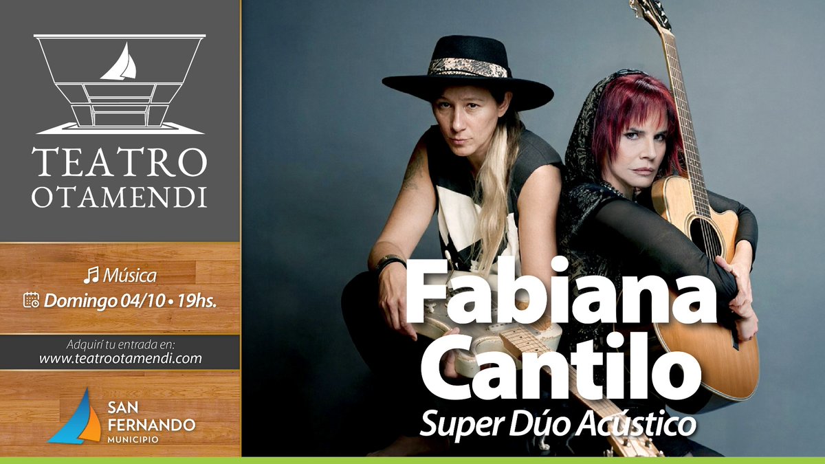 vision24com's tweet photo. Érica Rivas y Fabiana Cantilo se presentarán este fin de semana en el Teatro Otamendi https://t.co/SC9YmNUU1t https://t.co/HM1x5ykHgi