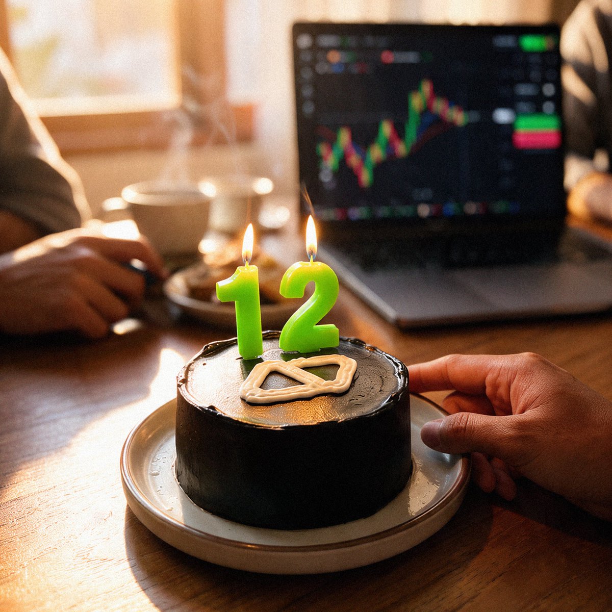 OlympTrade's tweet photo. Olymptrade turns 12 this year, and this little cake is for everyone who trades, learns and grows with us. You’re part of this story, so consider this your slice.

Hit ❤️ to celebrate with us! https://t.co/3FgvAnekwR
