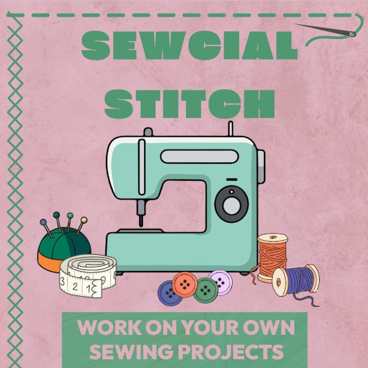 LibrariesNL's tweet photo. If you enjoy sewing and to meet others that do too, our new Sewcial Stitch sewing club at #WishawLib might just be for you.

Come along and use our machines while working on your own projects and chat with others over a cup of tea.

Starting every week from Monday 19 October, 12.15pm Book a free place by calling the library on 01698 524960.