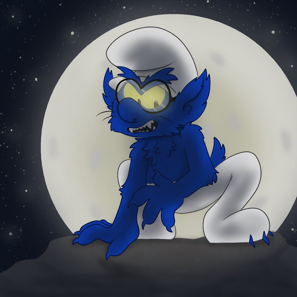tangledsandals's tweet photo. Werewolf brainy for the spooky season!!
#smurf #smurfs #thesmurfs #brainysmurf #thesmurfsbrainy https://t.co/nLG0aSrkPd