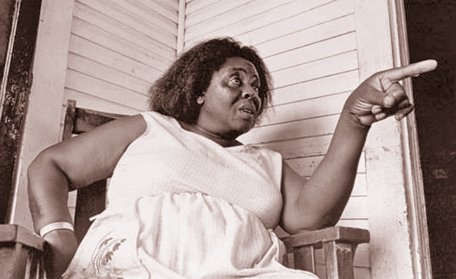 FLHAmerica's tweet photo. “And we can no longer ignore the fact that we can’t sit down and wait for things to change. Because as long as they can keep their feet on our neck, they will always do it. But it’s time for us to stand up and be women and men.” 
- Fannie Lou Hamer https://t.co/E3PkNCsd93
