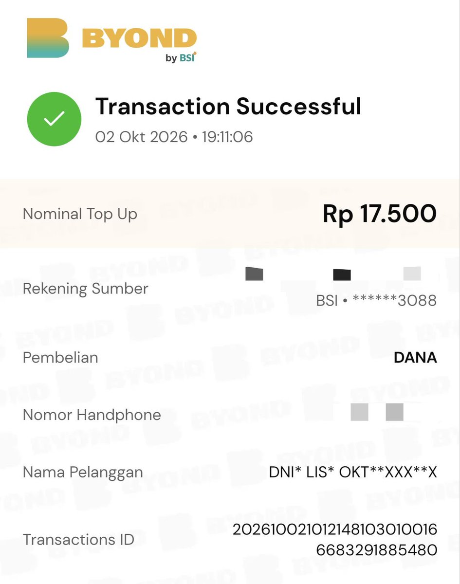 aceneta23's tweet photo. alhamdulillah rejeki jumat berkah dr kk @TafsirMistiq trimakasih...sukses n berkah selaluu .. 🥰🥰🙏 https://t.co/6KiVEucZr4