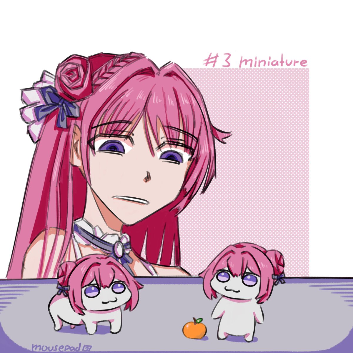 Mousepaddo's tweet photo. #Inktober Day 3 - Miniature
#NIKKE #NIKKEfanart #니케 https://t.co/51lcA3UERy