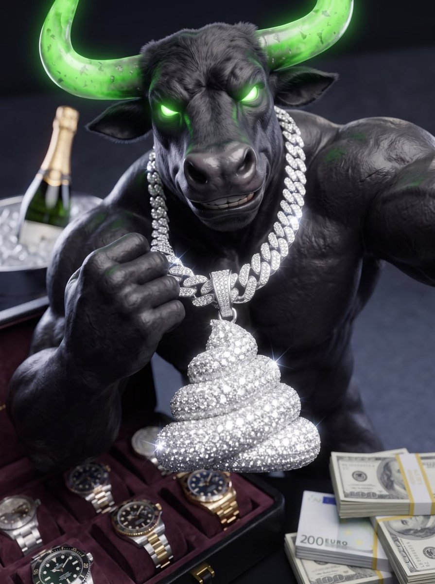 thedoobage's tweet photo. Another day watching people buy and get rugged on bullshit coins. 

If you’re going to blow your port on stupid shit it might as well be on a coin you know you’ll be safe in. 

Bullish on $Bullshit.

The world is ours!! https://t.co/KVSzRglpwA