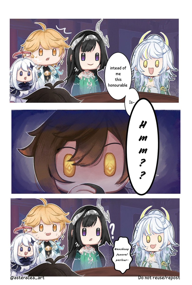 Asteracea_art's tweet photo. Hmmm?
#GenshinImpactㅤ 
#zhongli #zibai https://t.co/K1PgZfmmEi