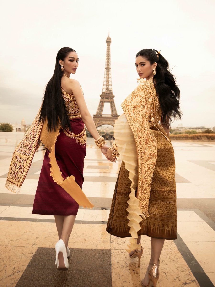 Justme_Ryny's tweet photo. Sbai Khmer — tradition with timeless charm #sbaikhmer #khmertraditionalclothes #khmerdress #Cambodia #TraditionalDress https://t.co/JSBKo7OpfX