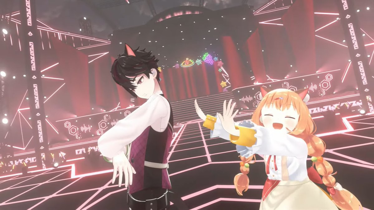 NPC_cheaper's tweet photo. 貴方たち素敵よ、にゃんにゃんにゃん🐾
#すぺしゃーれ3DLive https://t.co/QO74ckwcVx