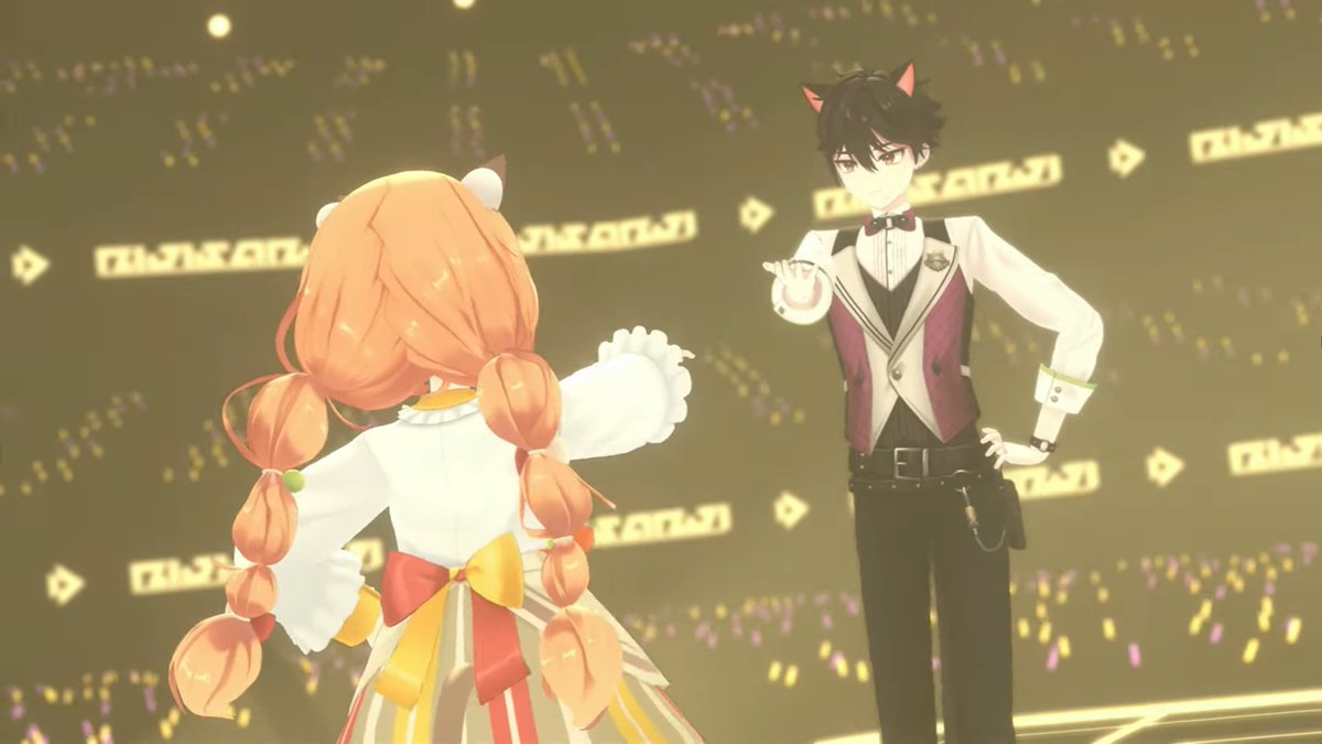 NPC_cheaper's tweet photo. 貴方たち素敵よ、にゃんにゃんにゃん🐾
#すぺしゃーれ3DLive https://t.co/QO74ckwcVx