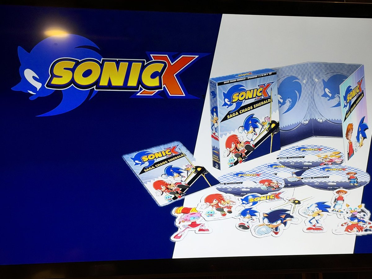 RamenParaDos's tweet photo. Primicia de ediciones físicas
Sonic X en HD. Serán tres volúmenes con la serie completa y habrá un cuarto volumen con un formato especial que solo se podrá conseguir en la web de Selecta con la preventa. https://t.co/W11zQmRXVX