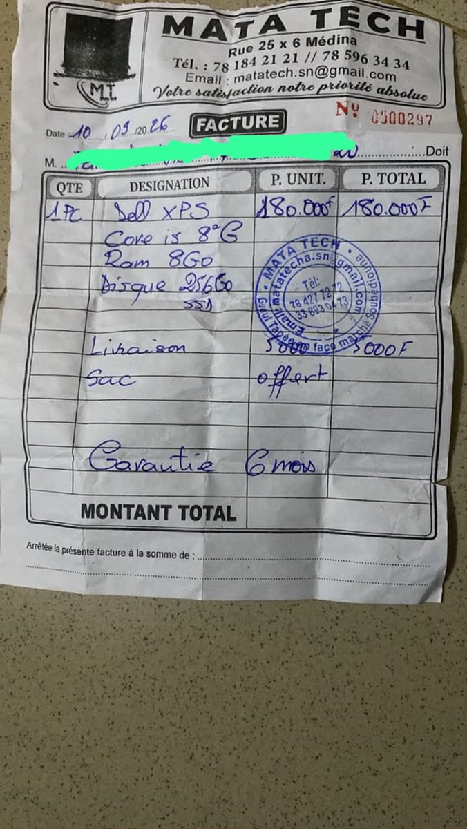 Assane_Fall_Off's tweet photo. 🚨Une étudiante solicite votre aide🚨

"Assalamou aleykoum frère Yangui, ci diam bou baax.

Beuguone na nga defal ma benn ano, si ça ne te dérange pas évidemment.

Je suis étudiante à l’UCAD et je dois y retourner pour faire mon rattrapage. Malheureusement, dans l’appartement où nous étions, il y avait deux autres étudiantes qui sont parties, et comme nous ne sommes plus que deux, c’est devenu beaucoup plus cher à payer.

Ainsi, on a essayé de trouver une chambre à louer. Malheureusement, on doit encore régler la caution qui s’élève à 210 000 F CFA, donc 105 000 F chacune. Pour ma part, il me manque encore 45 000 F et je n’arrive vraiment pas à trouver de solution, à part vendre malheureusement la machine que j’ai achetée il y a même pas un mois.

J’ai beaucoup économisé pour pouvoir me la permettre, parce que je voulais coûte que coûte continuer mes études en informatique.

C’est un Dell, 8 Go de RAM, 256 Go SSD. J’ai également la facture et la garantie.

Je voulais donc savoir si tu pouvais m’aider d’une manière ou d’une autre, si ça ne te dérange pas. Qu’Allah te récompense pour ta compréhension."