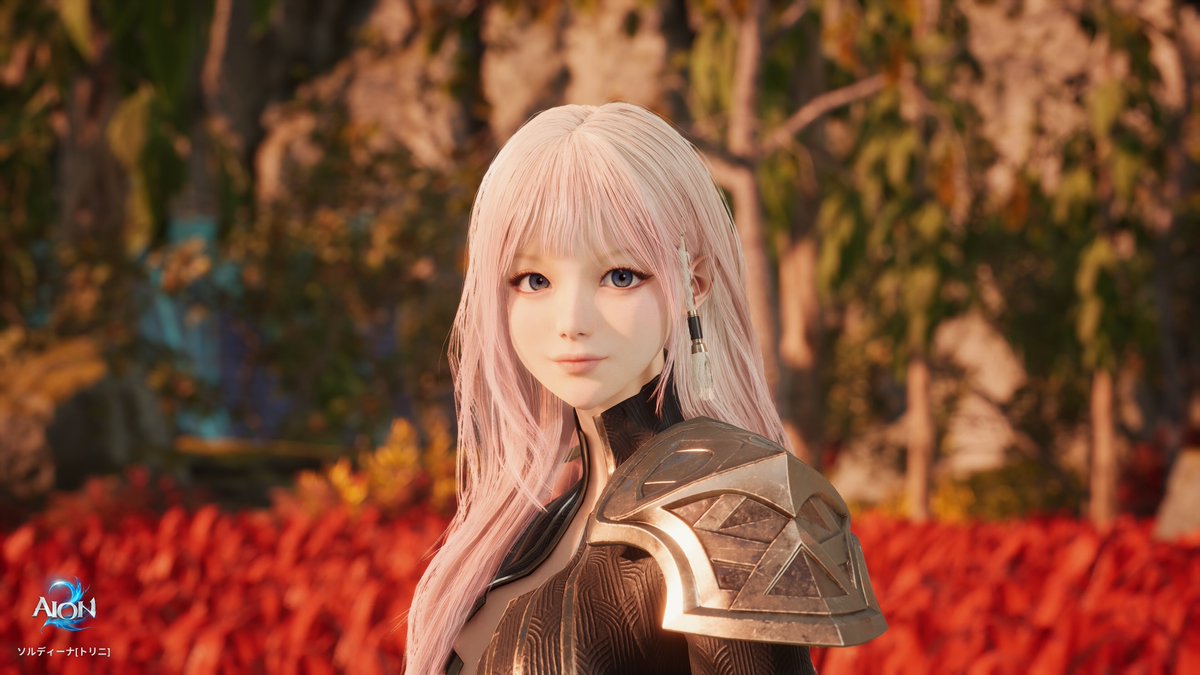 Lunasttera's tweet photo. ズームアップしたときに、にこってするお顔がかわいい❤️
#AION2 https://t.co/ZACWbObBJn
