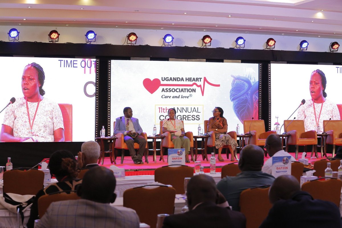 HeartAssociatn's tweet photo. In the day's second segment— Congenital Heart Disease, 
Dr. Miriam Nalule's "Approach and Outcomes of Total Repair of Atrioventricular Canal Defects" brought experience from Italy, comparing it with outcomes seen locally. 🫀

#UHA2026
#11thAnnualCongress https://t.co/LTmoZ7yO1T
