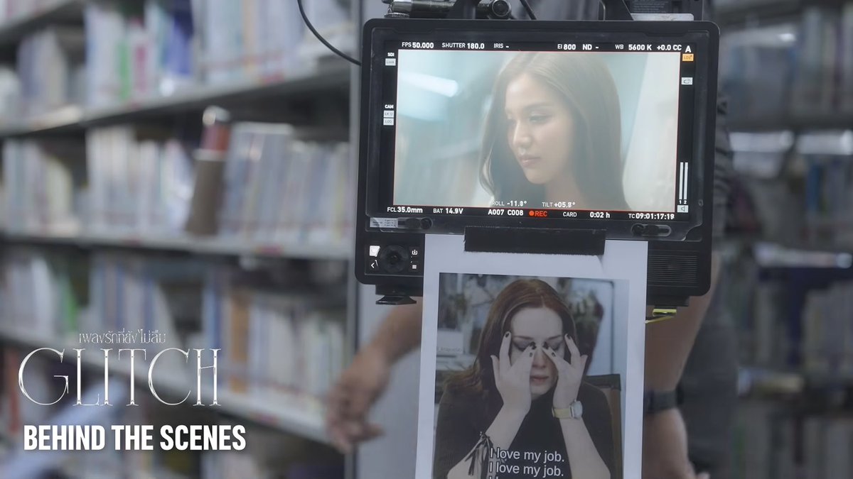 friedebiii's tweet photo. giggling at the pictures the crew taped onto the camera like how chill is this crew they mustve been so fun to work with https://t.co/4IK0NG92Tp