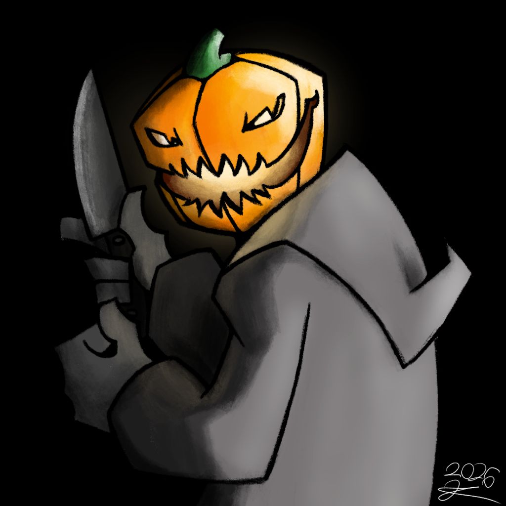 monosymptomatic's tweet photo. This Halloween, the pumpkins are doing the carving🎃🔪
#halloween #pumpkin #jackolantern #pumpkinhead #spookymonth #art #digitalart #krita #oc #ocart https://t.co/F79xyWUnBl
