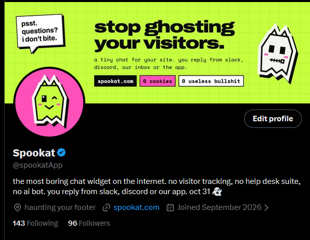 spookatApp's tweet photo. Are we making it a 100 today? https://t.co/PbUqbE4wCv