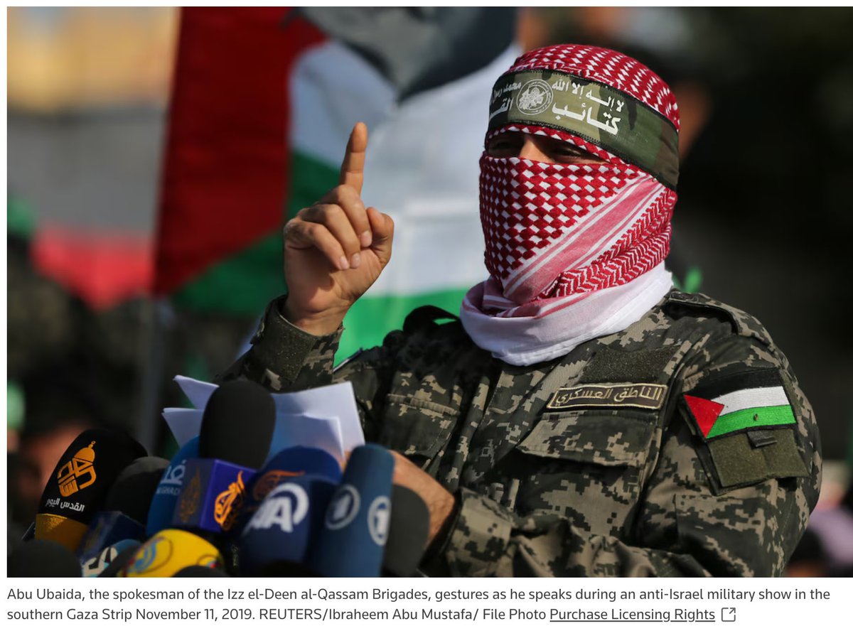 walstreetaffe's tweet photo. @AminSharaf @LibertyHannes Die rennen exakt so rum wie die Hamas. Genauer gesagt wie deren militärischer Flügel, die den kompletten jüdischen Staat vernichten wollen. https://t.co/D6hoWkepEn