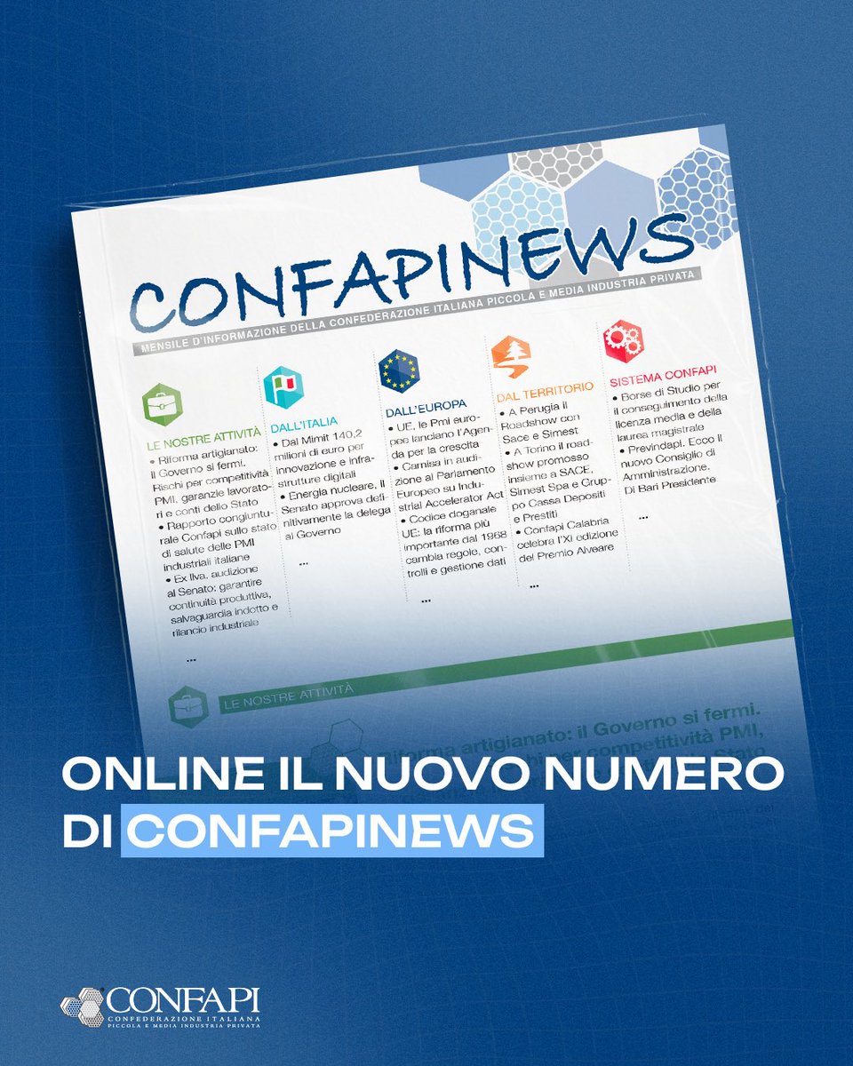 Confapi tweet picture