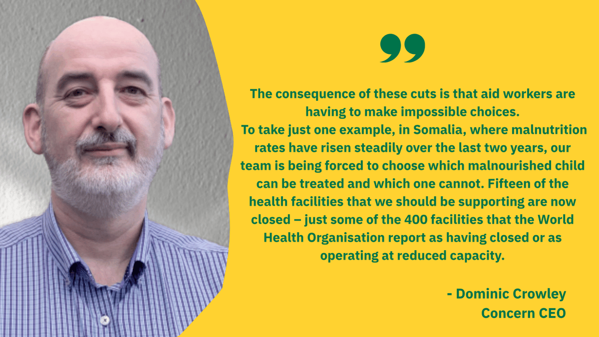 Concern's tweet photo. Speaking at today's Women of Concern event, Concern CEO Dominic Crowley, thanked those gathered for their support and outlined the challenges that humanitarian organisations are facing across the globe.

#WomenofConcern2026 https://t.co/wbeaqVdI8U