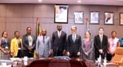 henrymusasizi1's tweet photo. I have reaffirmed Uganda's commitment to strengthening its partnership with the European Union to attract investment, expand trade, support private-sector growth and accelerate economic transformation.

I made remarks today while meeting the European Union delegation led by the EU Ambassador to Uganda, H.E. Jan Sadek.

I emphasized that we value the European Union’s longstanding partnership with Uganda and look forward to strengthening cooperation that translates into investment, jobs, exports and sustainable economic growth.

The engagement comes as Uganda and the EU mark 50 years of partnership, with cooperation increasingly moving beyond traditional development assistance towards investment, infrastructure, trade, energy, climate finance and private-sector development.

@JanSadek also reiterated the EU’s commitment to working closely with the Ministry of Finance, which he described as the EU’s primary counterpart for development cooperation.

According to Sadek, EU–Uganda cooperation is centred on sustainable and inclusive growth and jobs, governance and social inclusion, and connectivity, in line with the EU’s Global Gateway strategy.

Under Global Gateway, Team Europe is investing about €1.4 billion in Uganda’s private-sector development with approximately €300 million in grant funding targeting access to finance, skills development, business environment and productive infrastructure.

Energy was another key area of discussion, with the rehabilitation of the Nalubaale and Kiira hydropower plants highlighted as a flagship Team Europe initiative.

The project has a €170 million financing package, comprising €30 million in EU grant funding and concessional loans from the European Investment Bank and the French Development Agency. It is intended to extend the life of the strategic renewable energy assets for at least another 30 years.

The meeting also focused on climate finance, including Uganda’s preparedness to issue its first sovereign green bond. The EU expressed interest in supporting Uganda’s readiness and exploring how the planned issuance could mobilise international private capital for sustainable investments.