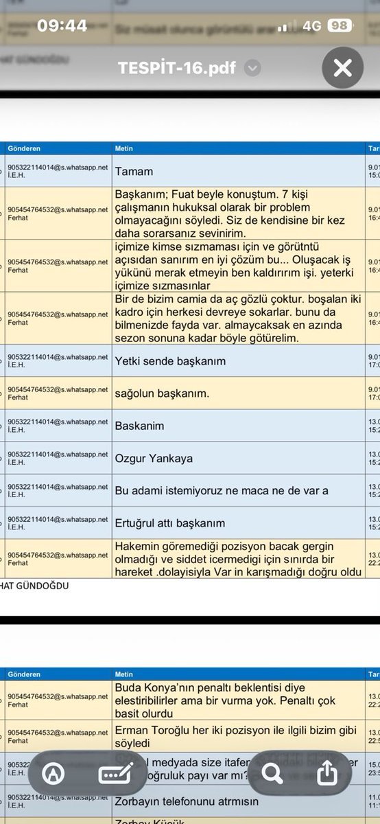 tribunGS's tweet photo. Trabzonspor başkanı Ertuğrul Doğan, Özgür Yankaya’yı istemediğini İbrahim Hacıosmanoğlu’na mesaj yoluyla bildiriyor.

İbrahim Hacıosmanoğlu da bu talebi MHK Başkanı Ferhat Gündoğdu’ya iletiyor ve “Trabzonspor bu hakemi istemiyor” diyor. (Sinan Burhan) https://t.co/FUWOQEYg2y