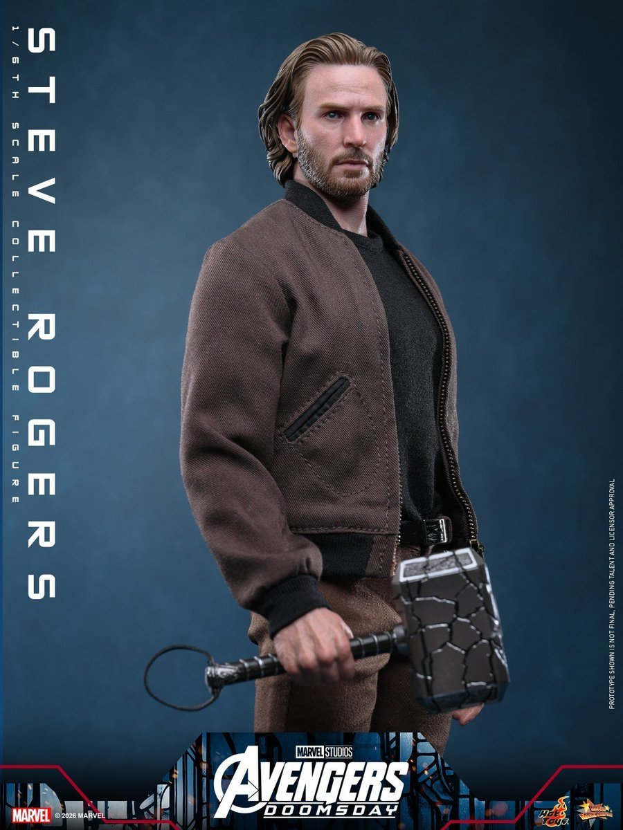 MCUFilmNews's tweet photo. First look at Steve Rogers figure from ‘AVENGERS: DOOMSDAY’ https://t.co/R5Oq0pcncq