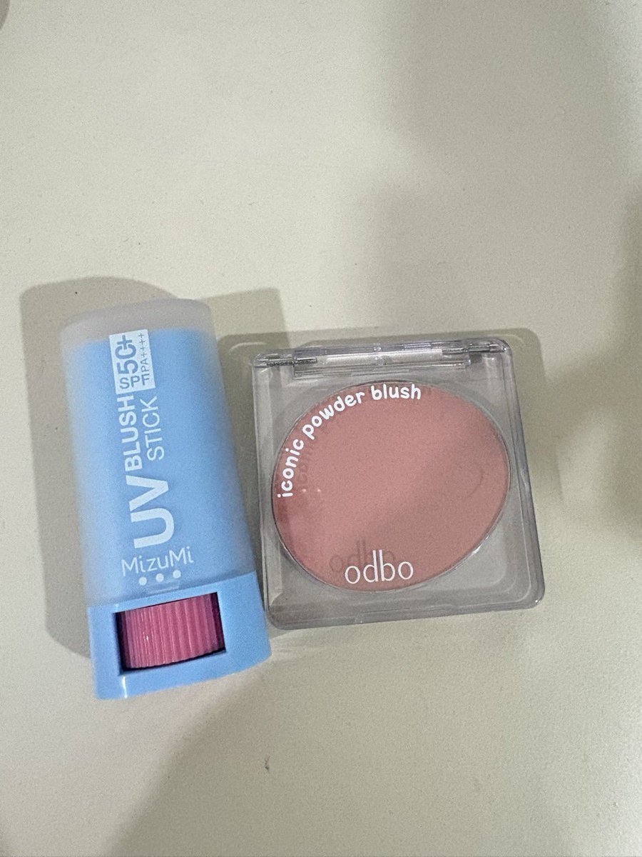 bebybebbu's tweet photo. บลัช odbo 10 ใช้ไป 2 ครั้ง + บลัชmizumi 07 ใช้ไป 1 ครั้ง
2 อย่าง 140 freeshipping 
#ส่งต่อเสื้อผ้า #ส่งต่อvghbkk #ส่งต่อstylist #ส่งต่อbeming #ส่งต่อเสื้อผ้ามือสอง #เสื้อผ้ามือสอง   #ส่งต่อเสื้อมือสอง #เสื้อผ้ามือ2 #โล๊ะตู้ https://t.co/JBB82TTTAY