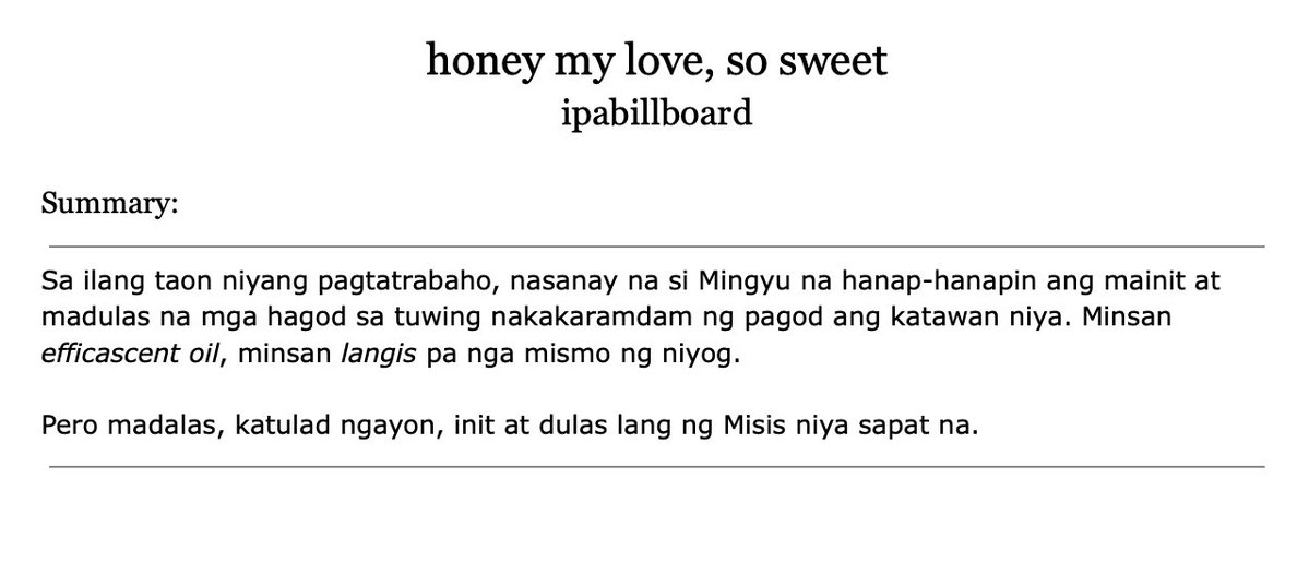 ipabillboard's tweet photo. honey my love, so sweet 

minwon marino special #1 https://t.co/LCchMPwGyq
