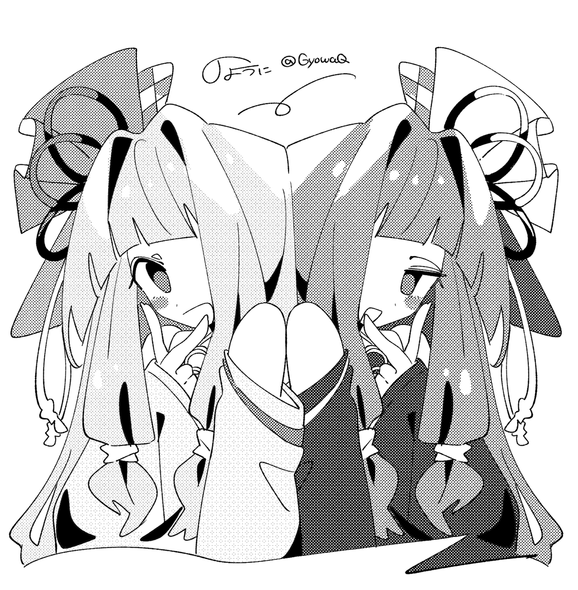 GyowaQ's tweet photo. 琴葉葵・琴葉茜 https://t.co/HopgnZssMU