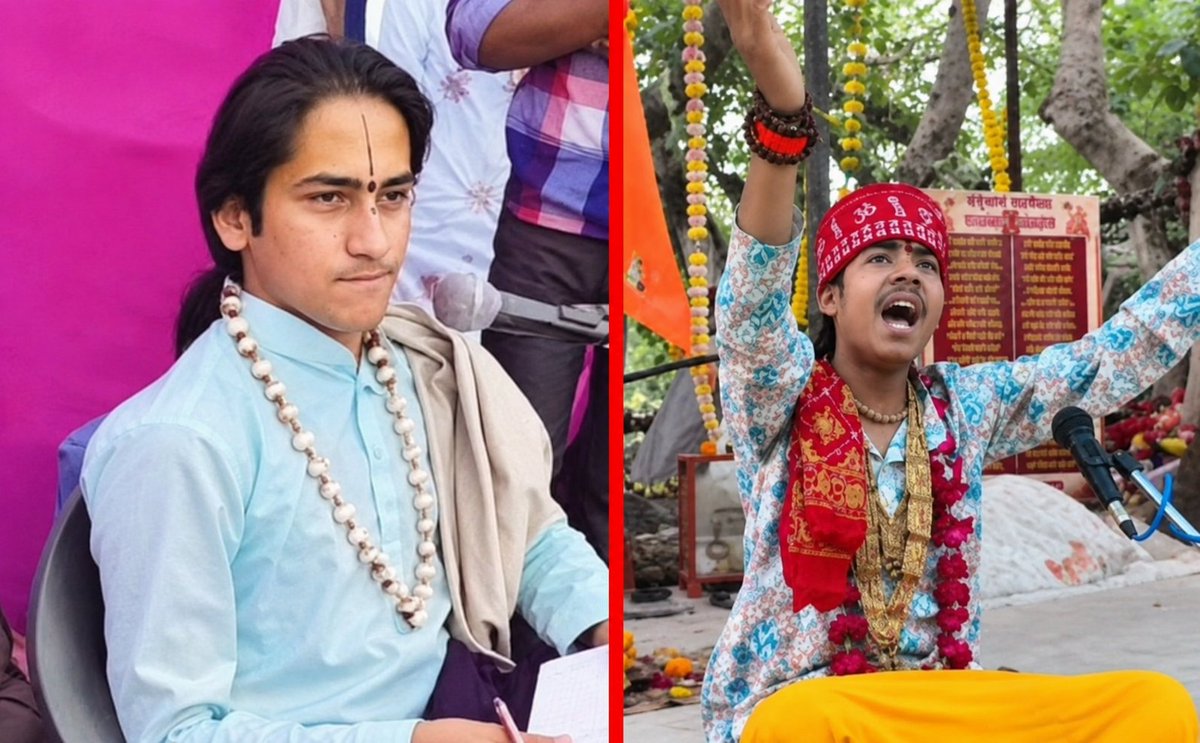 Amit_Sinnngh's tweet photo. भारत में किसी ढोंगी बाबा को बेनकाब करो,
तो सवाल बाबा पर नहीं तुम्हारे धर्म पर उठने लगता है।

सच यह है कि कोई सिर्फ़ इसलिए बाबा नहीं बन जाता कि उसने भगवा पहन लिया या भगवान का नाम लेना शुरू कर दिया।
वह बाबा इसलिए बनता है क्योंकि लोग उसे बिना सवाल किए मानने लगते हैं।

आस्था रखना गलत नहीं है,
लेकिन अपनी बुद्धि किसी इंसान के चरणों में रख देना आस्था नहीं,अंधभक्ति है।
भगवान पर विश्वास रखिए,
लेकिन भगवान के नाम पर बोलने वाले हर इंसान पर नहीं।

सवाल करना अधर्म नहीं है,
कभी-कभी सवाल ही इंसान को ढोंग से बचाते हैं।