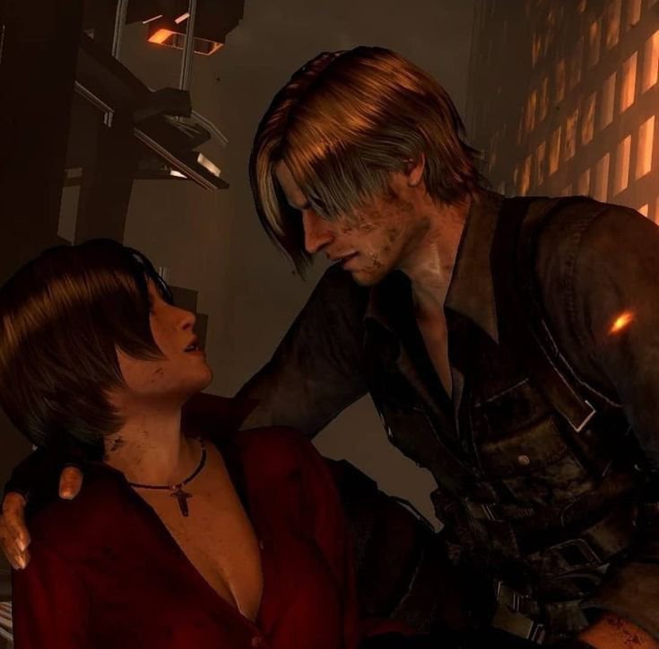 leonshipmovment's tweet photo. I totally understand not liking the ship, but calling Aeon a “nothing burger” when this is literally their average interaction in every game/movie, supported by writers, directors, devs, and 30 years of people writing their romance, is some dumb coping bs https://t.co/0ktn7GgVYy