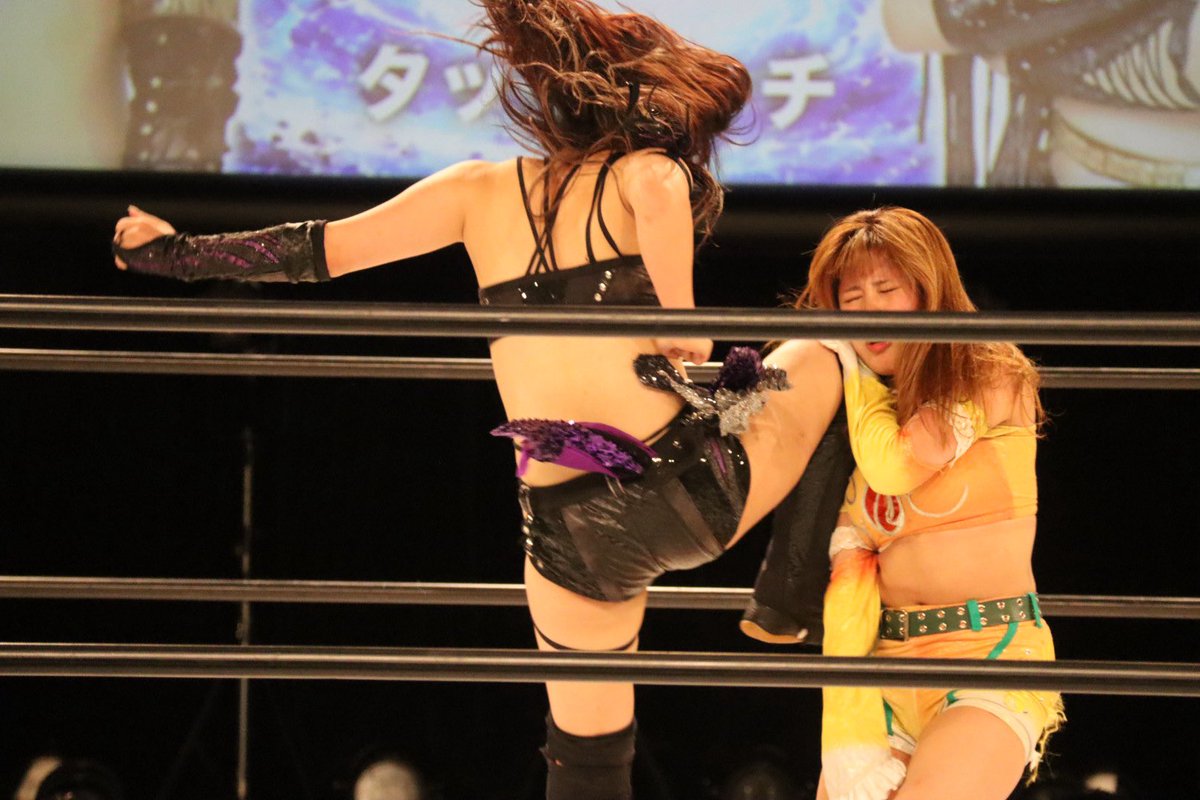 Crossover_Ride's tweet photo. 今日の稲葉あずさ。

#稲葉あずさ
#pw_jto
#STARDOM https://t.co/15IV0vrsvN
