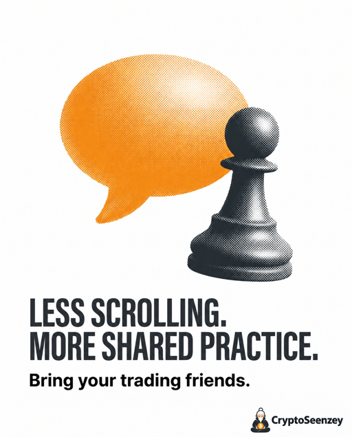 cryptoseenzey's tweet photo. Six traders. Seven predictions.      Eight explanations after the move. Your group chat has enough commentary      to launch a television network. 💬😂

Keep the banter but give it something useful to build on. Ask questions, compare your reasoning, and practice together while the outcome is still unknown. CryptoSeenzey brings crypto education, trading simulation, multiplayer challenges, and community into one platform. Explore an idea on your own, then bring a friend into the learning experience.
You don’t have to arrive as the expert. Bring a question you want answered or an approach you want to examine. A good practice partner can challenge your reasoning without turning every disagreement into a contest over who sounds smarter.

Join CryptoSeenzey and bring your trading friends along 👉 https://t.co/fjukNZMXt3