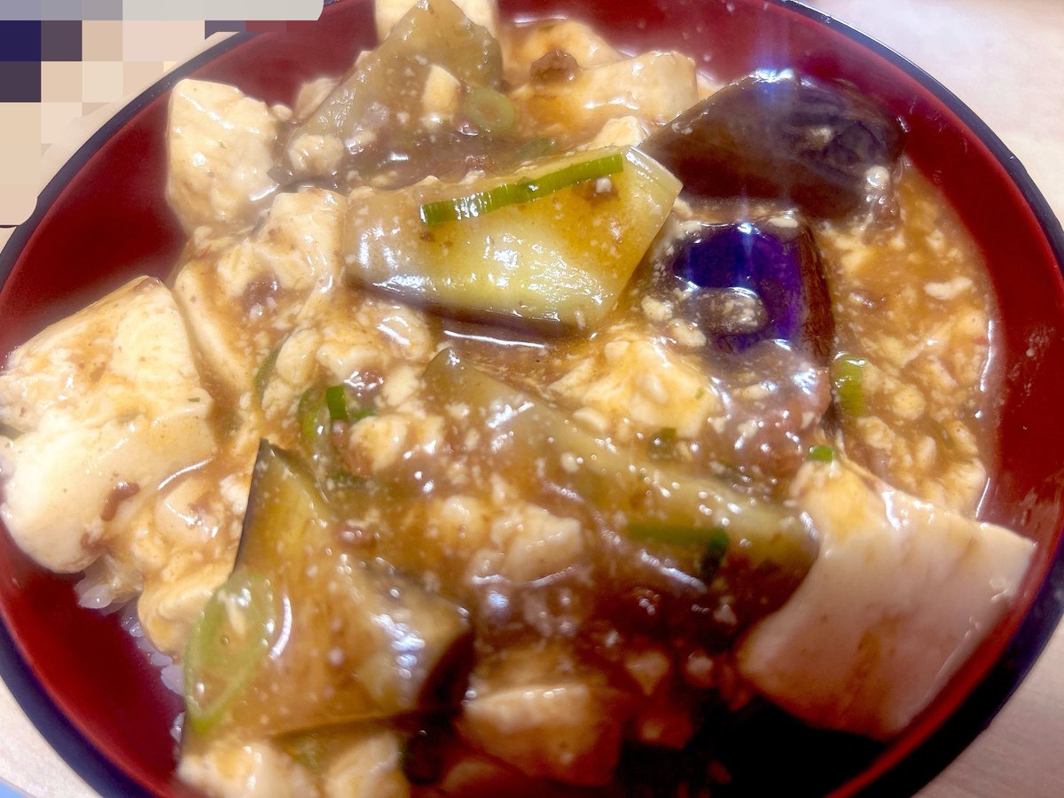 g3_bm's tweet photo. 麻婆丼 https://t.co/ZuC8aOiR88