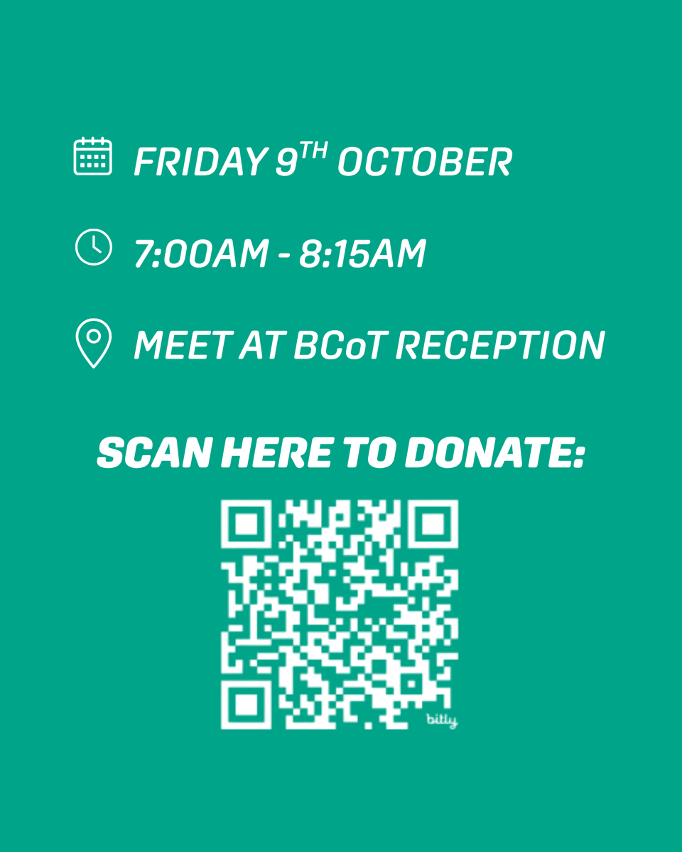 bcot's tweet photo. Calling all staff and students 📣 

We are doing a Dwan Walk to raise money for Samaritans next Friday! Donate here: https://t.co/cEGAovVNMn

See you bright and early!

#BCoT #Samaritans #DawnWalk #Charity https://t.co/yy32jxSEdX