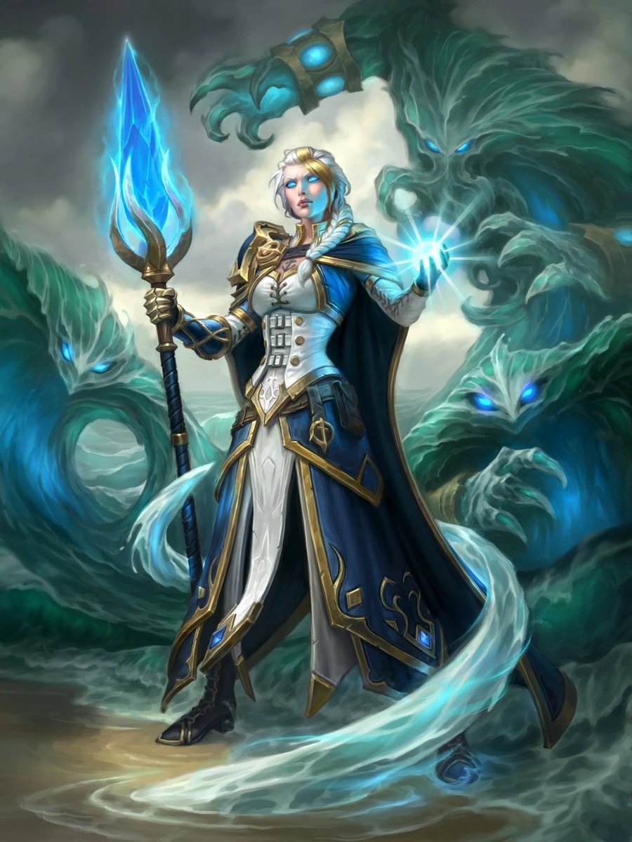 JainaPoundmoore's tweet photo. "The dead sometimes do linger on, if their deaths were traumatic. It's what gave rise to ghost stories."

Jaina Proudmoore, Grand Admiral of Kul'Tiras. https://t.co/g5VecIRTs6