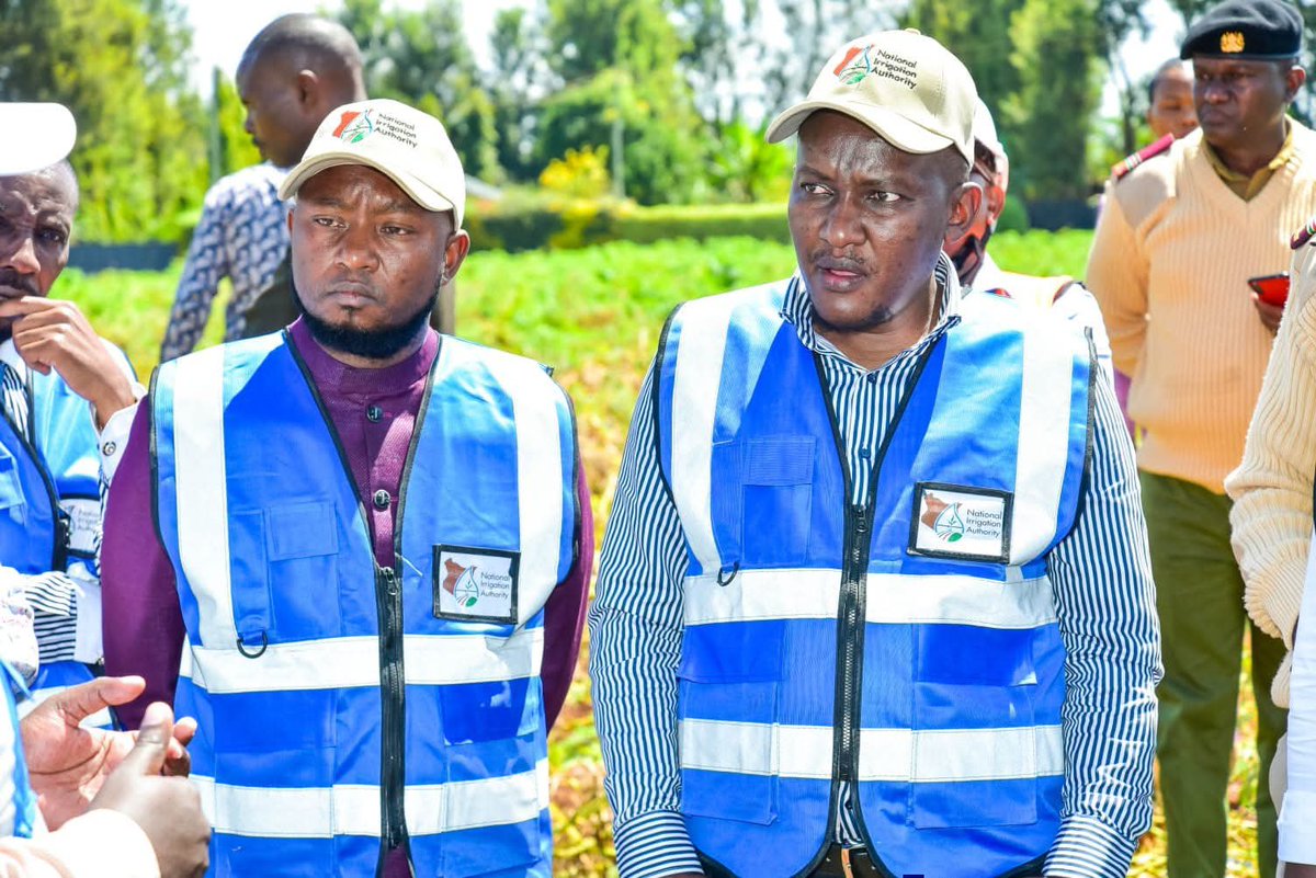 Mataya_Kev's tweet photo. Irrigation is giving Kenya a stronger foundation for year round agricultural production. PS Ephantus Kimotho shares how the sector is progressing. #IrrigationProgressKe Kenya Food Security. https://t.co/CF8DhHflwt