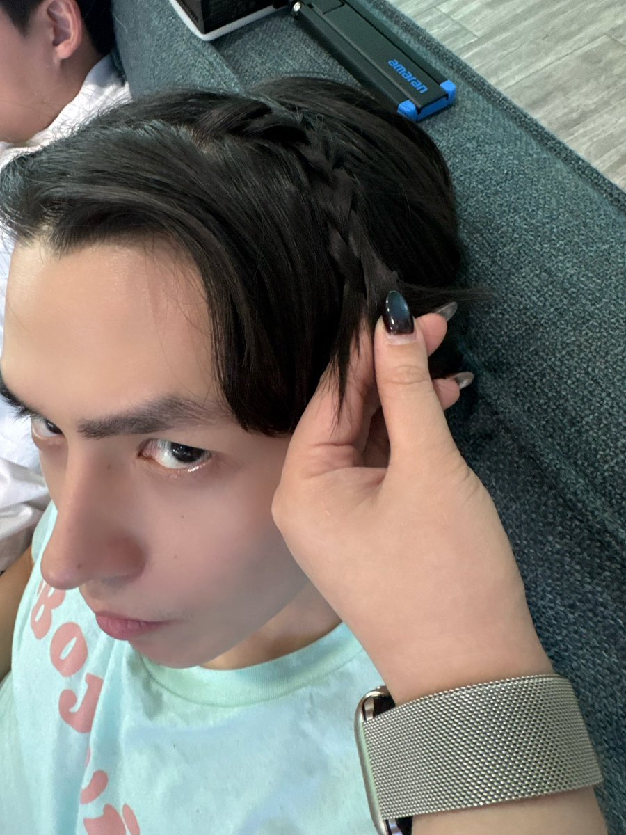 mopnich's tweet photo. ถักเปียไปโยงเยียนน https://t.co/eHypg7oDYS