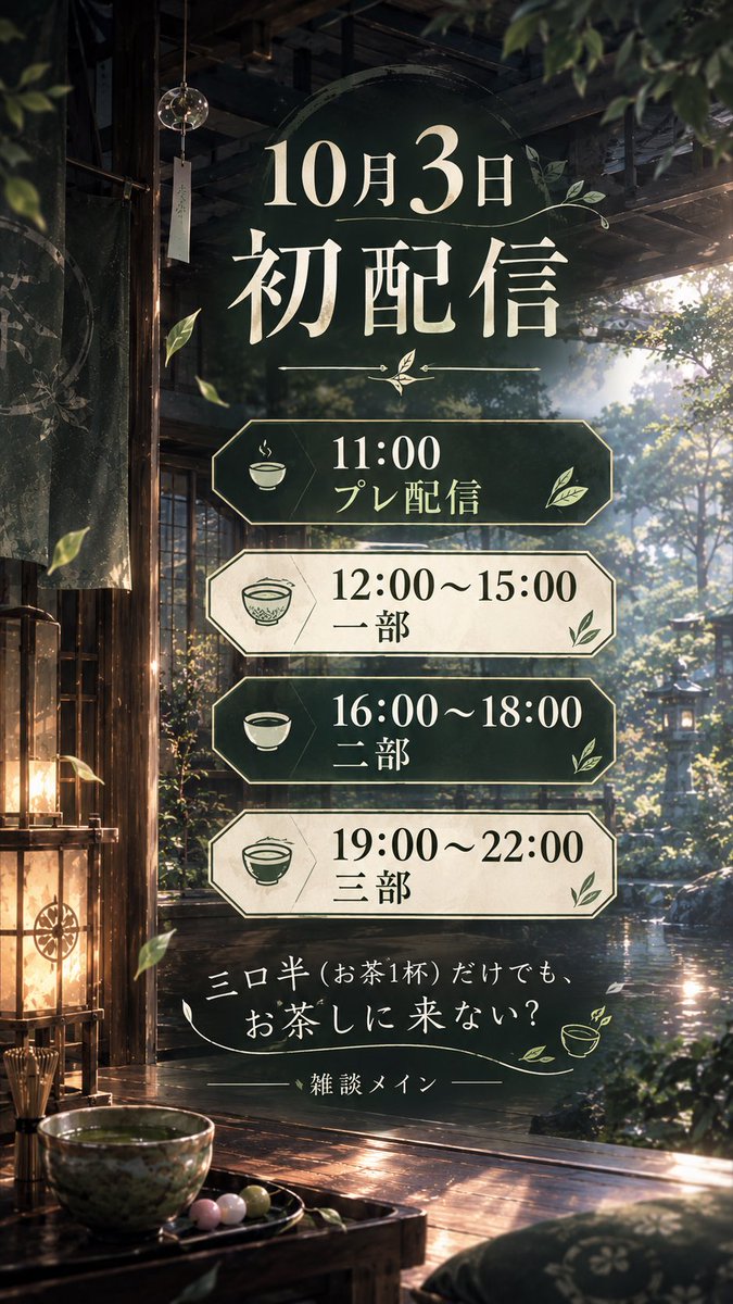 otyatakesan's tweet photo. 茶竹薫(ｻﾀｹｶｵﾙ)っていう人が
明日TikTokで初配信するよ。
アプリ入れてる人はぜひ🙇
#Vらいばー #初配信 #TikTok https://t.co/IBhdC2yQWb