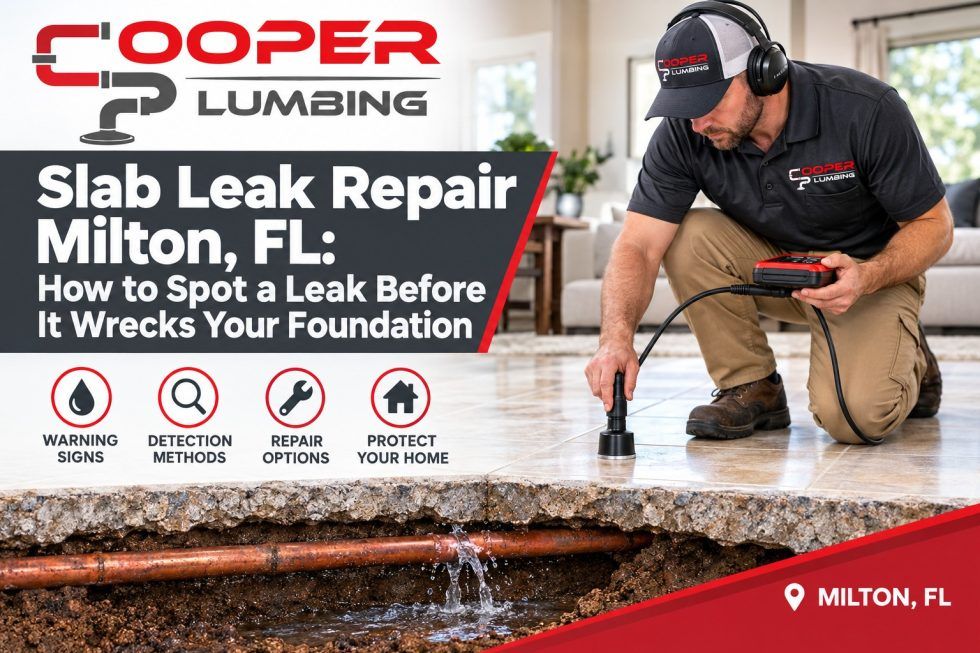 cooperplumbfl's tweet photo. Check out our blog post, "Slab Leaks in Milton, FL: How to Spot Them Before They Wreck Your Foundation" - https://t.co/B2zDZpfkkU
#plumbing #plumber #plumbingservices #bathroom #tools #waterheater #plumbingrepair #draincleaning #plumbingproblems #drainrepair #milton #pensacola https://t.co/gq9wXWQKeq