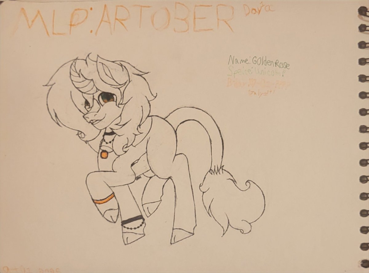 TrueGoldenRose's tweet photo. Day 1 of artober https://t.co/5qieoHEkDd
#artober #MLP #MyLittlePony #OC #originalcharacter https://t.co/1eFZtS8JBz