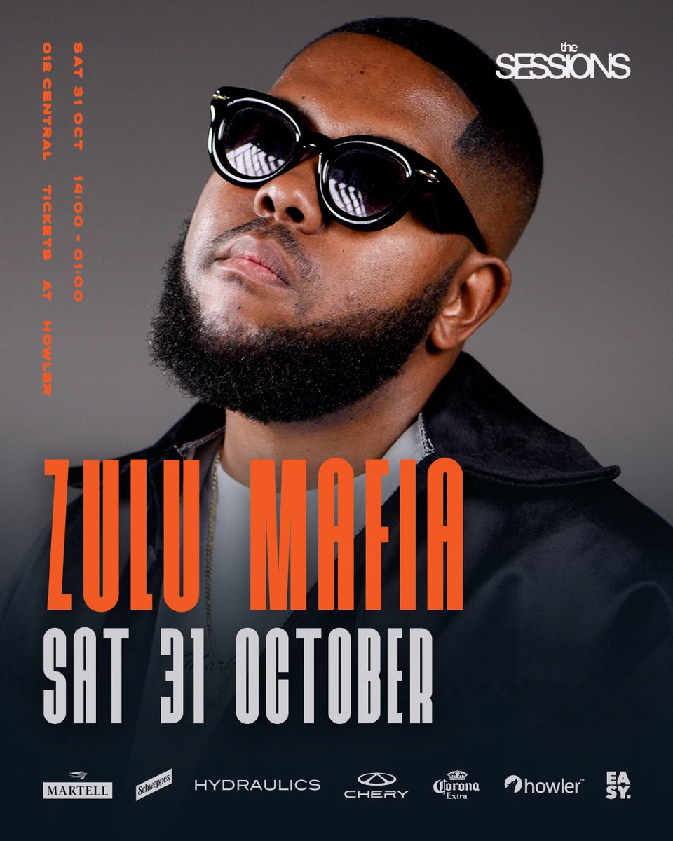Trancemicsoul's tweet photo. The name says it all… Zulu Mafia joins the line up.

Tickets - https://t.co/9nb0NiwHLN

#TheSessions #EasyAgencySA #Trancemicsoul https://t.co/kXxDKnymq9