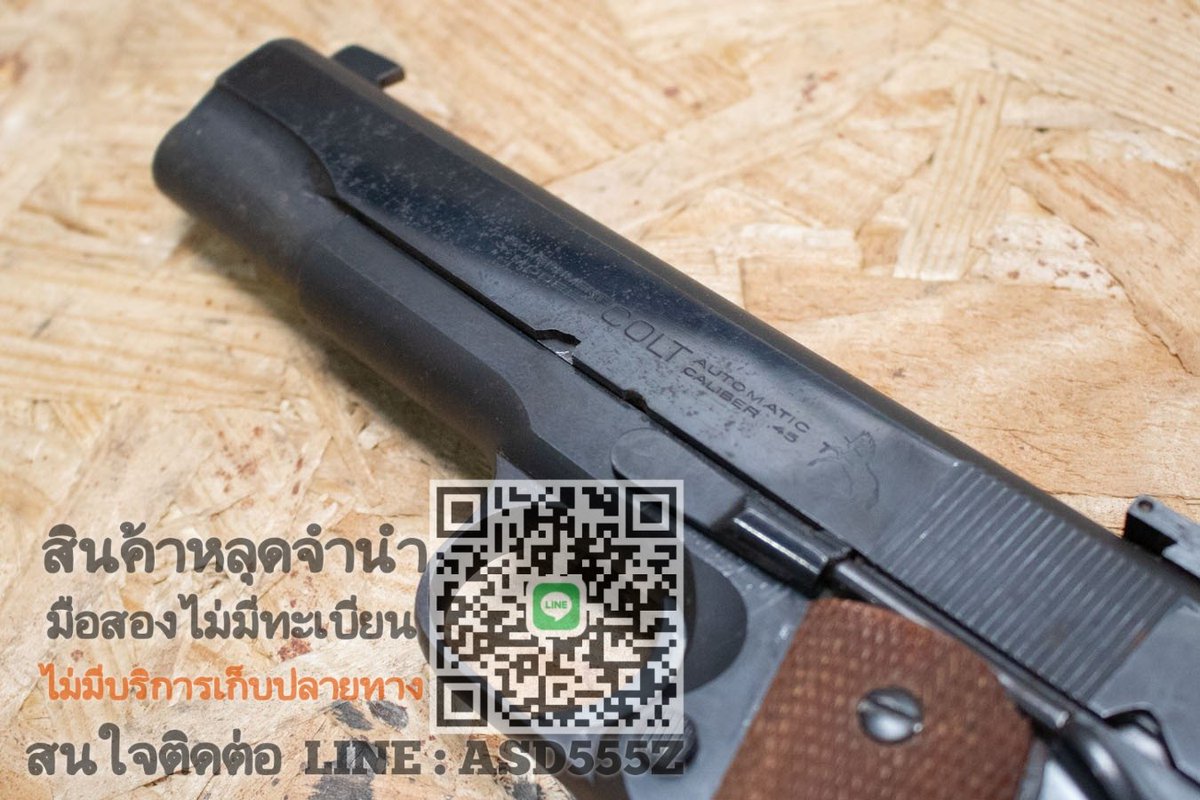 Ironhead1989's tweet photo. COLT GOVERNMENT สภาพ 70%

1 9 . 5 0 0 มีลูกแถม

-ตัวเปล่าไม่มีทะเบียน 
-สภาพก���อนเก็บงาน ถ่ายจากตัวจริง

ID LINE : ADS555Z (ตัวพิมพ์เล็ก) หรือคลิ้ก https://t.co/geov0na9KA

#ปืนเถื่อน #ปืนไม่มีทะเบียน #ปืนมือสอง #ปืนหักลำ #ปืนสวยๆ #ปืนของแท้ #ปืนหลุดจำนำ https://t.co/MFeZtJCeIR