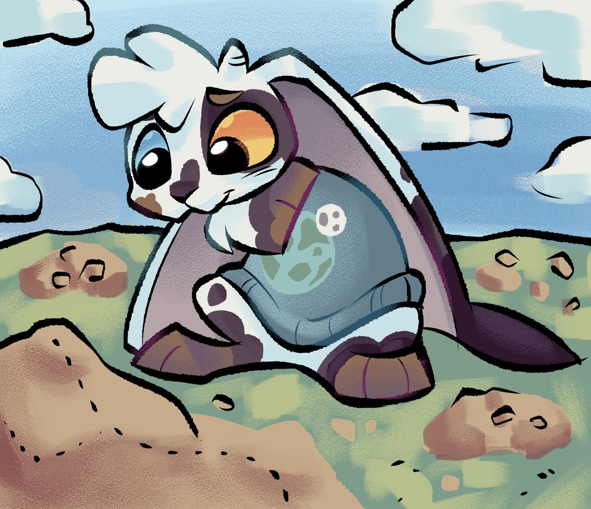 _taikko_'s tweet photo. The sheep detectives got me so good that I finally made a littlesona!!!! Babu george!!! I have two other characters in mind for him to interact with but ackkk been busy busy busyy
#taikko #thesheepdetectives #rabbit #rabbit #littlesona #ageregression #agerefressor #littlespace https://t.co/t2XpCDGLjE